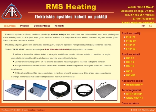 Rms Heating, SIA